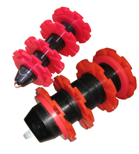 SKT pigs for telescopic pipelines