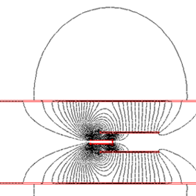 If the transmitter protrudes half the length from the metal shell of the PIG, the signal is not attenuated